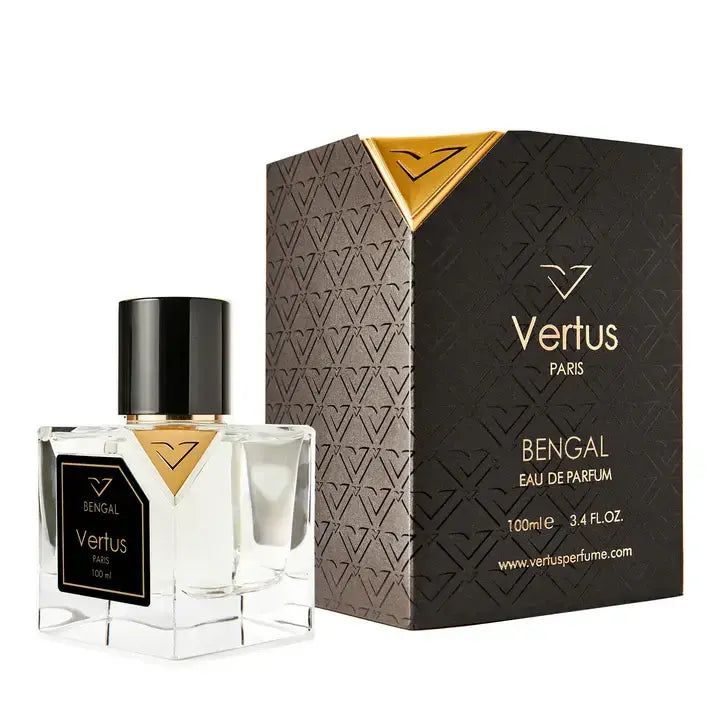 Vertus Paris Bengal Eau de Parfum 100ml – Spicy Woody Unisex Niche Perfume