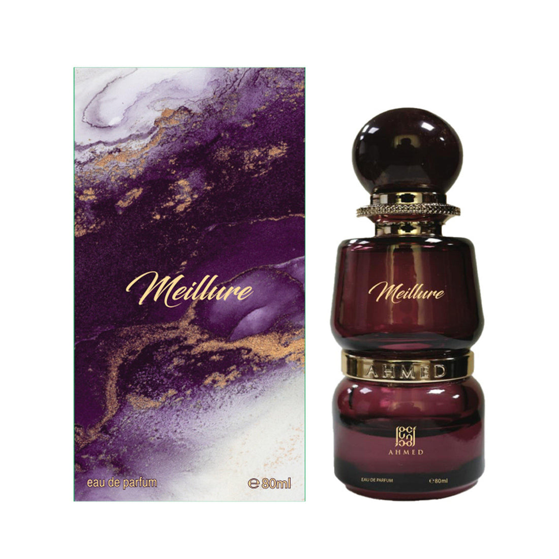 Ahmed Al Maghribi Meillure Eau de Parfum 80ml – Sophisticated Unisex Arabian Fragrance