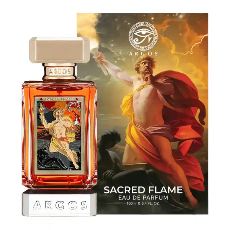 Argos Sacred Flame Eau de Parfum 100ml – Warm Spicy Woody Unisex Perfume