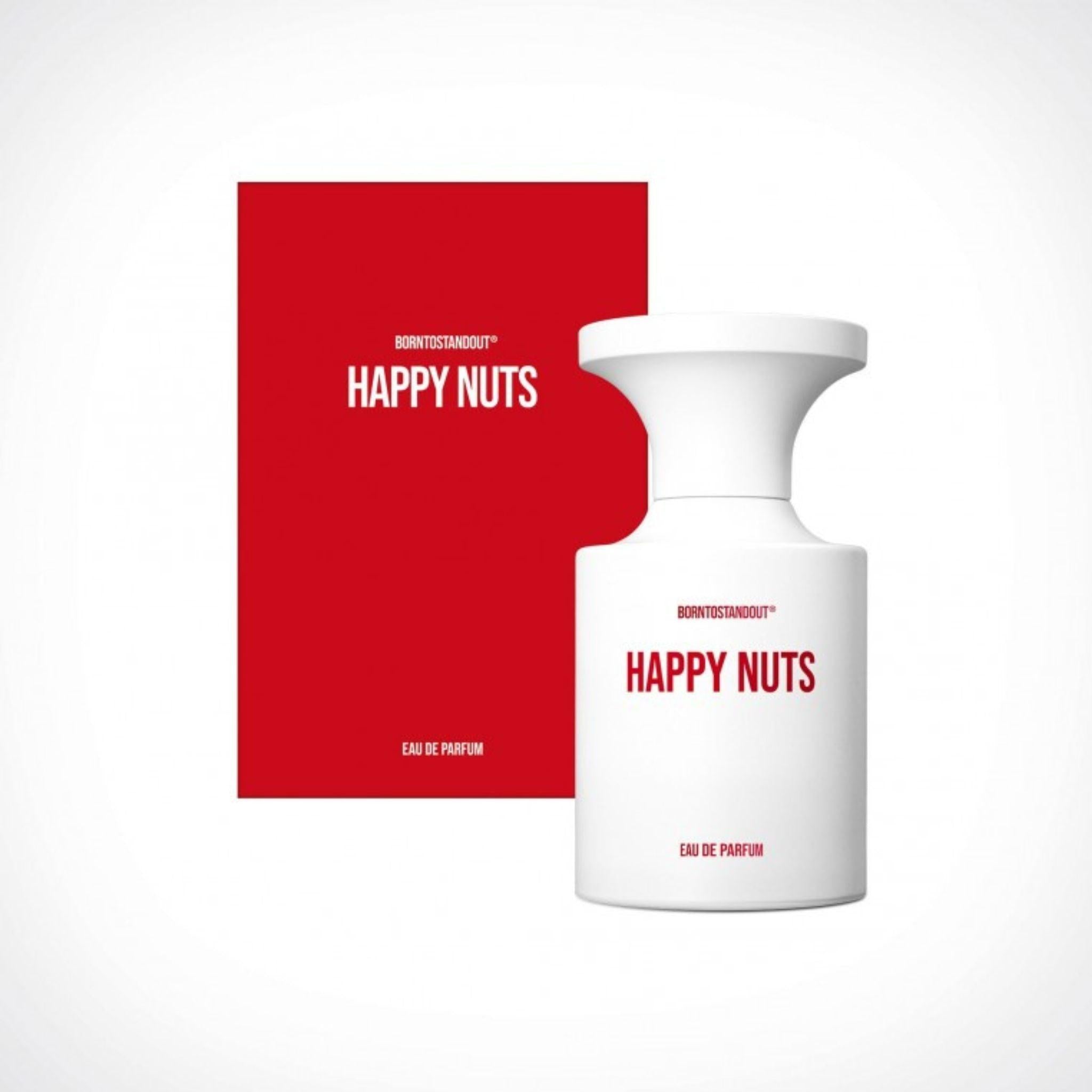 BornToStandOut Happy Nuts EDP 50ml – Sweet Gourmand Nutty Unisex Perfume