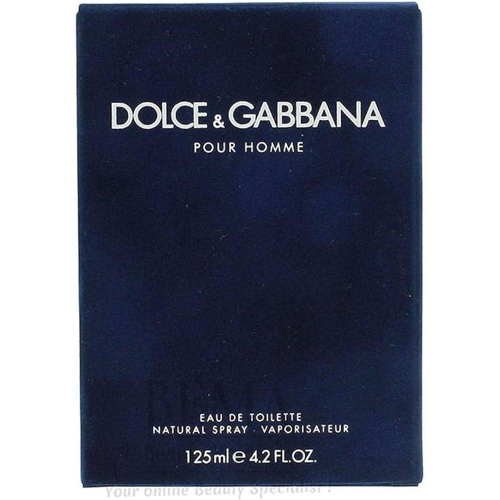 Dolce & Gabbana Pour Homme Eau De Toilette 125ml for Men