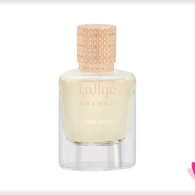 Ghawali Love Note Parfum 75ml – Romantic Oriental Floral Perfume
