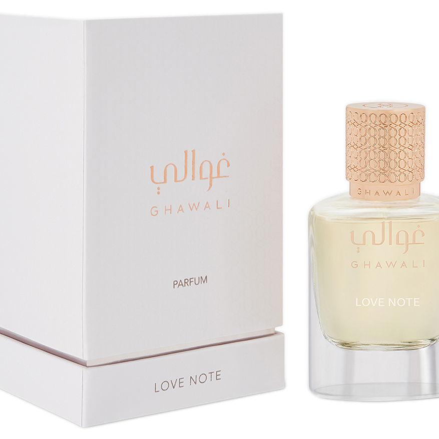 Ghawali Love Note Parfum 75ml – Romantic Oriental Floral Perfume