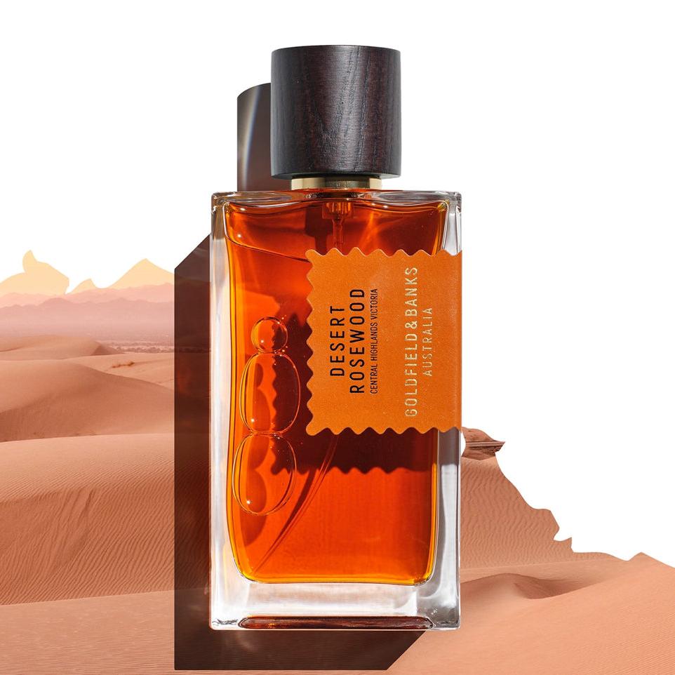 Goldfield & Banks Desert Rosewood Eau de Parfum 100ml – Amber Woody Unisex Perfume