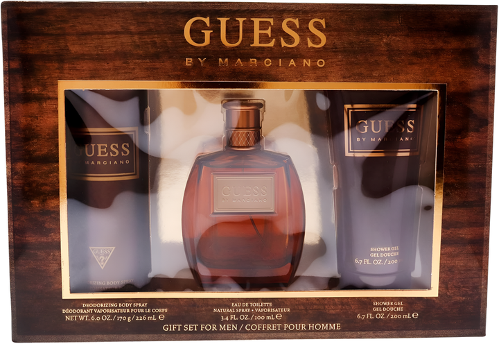 مجموعة Guess by Marciano لرذاذ الجسم وجل الاستحمام وماء التواليت