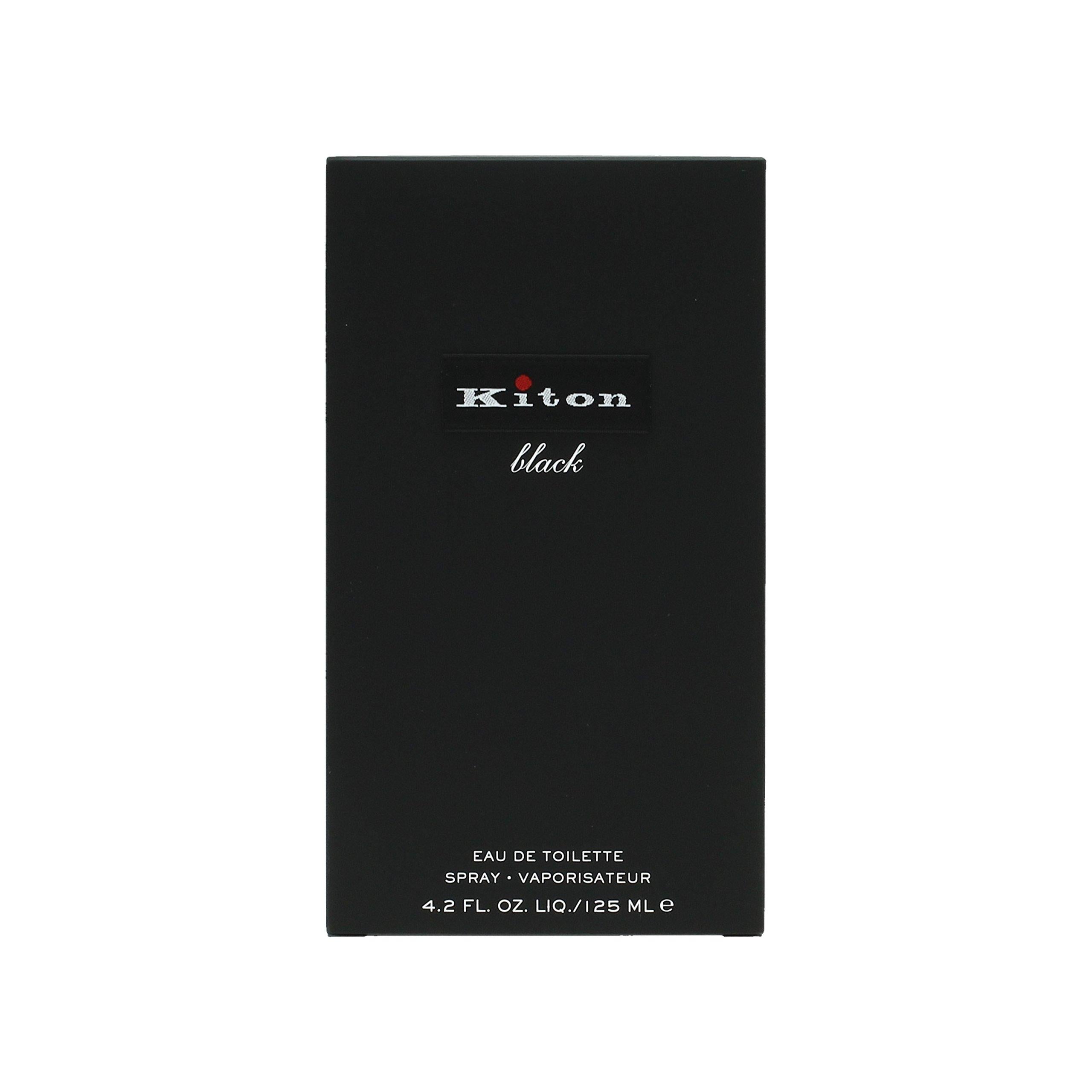 Kiton Black Eau De Toilette 125ml for Men