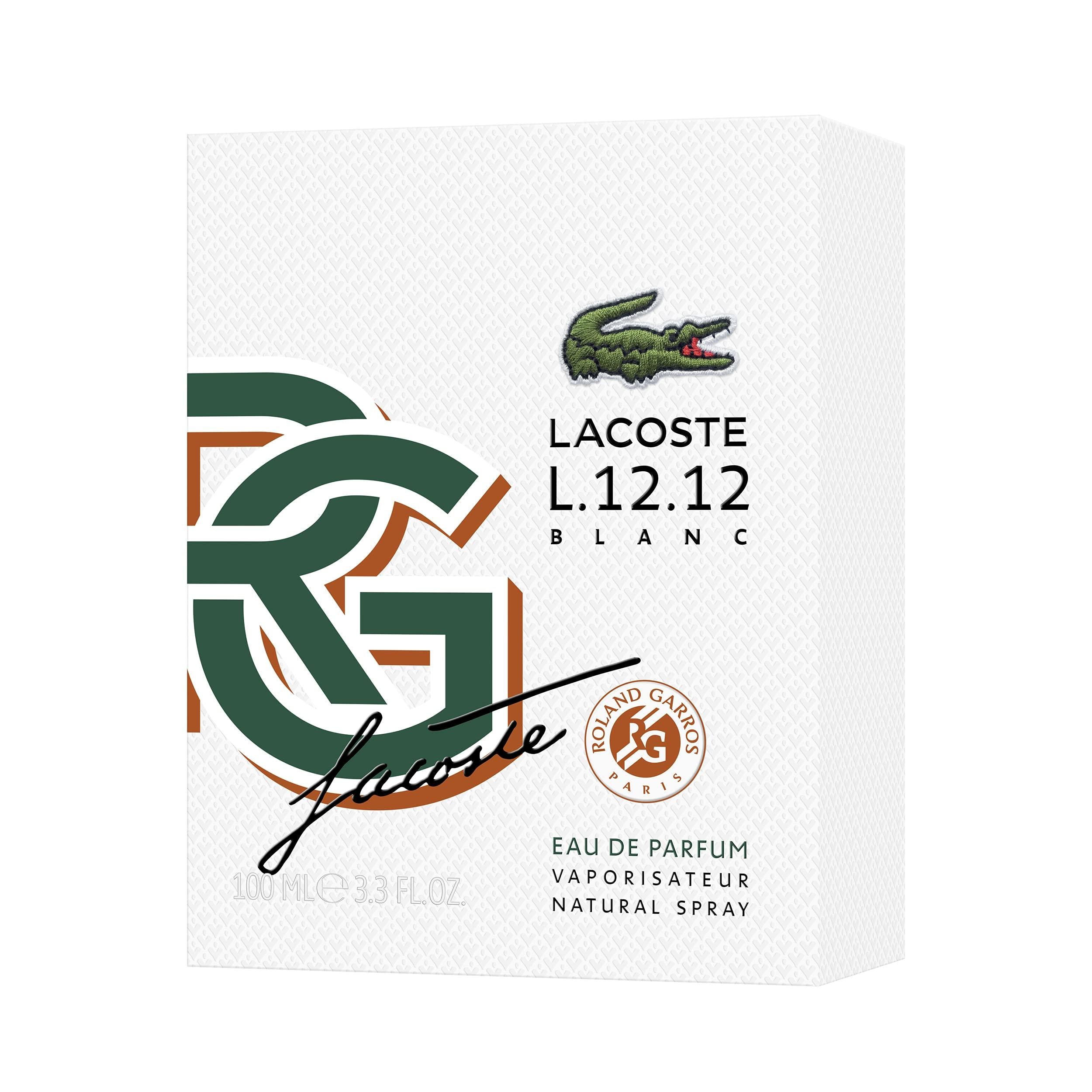 Lacoste Blanc Roland Garros Eau De Parfum 100ml for Men
