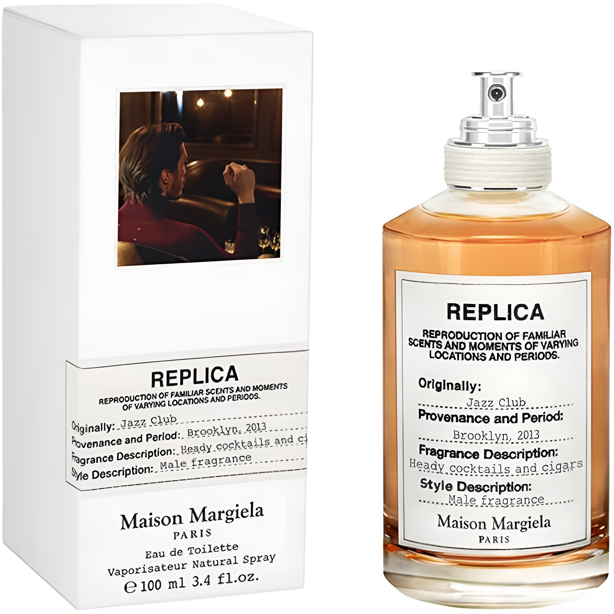 Maison Margiela Replica Jazz Club Eau De Toilette 100ml for Unisex