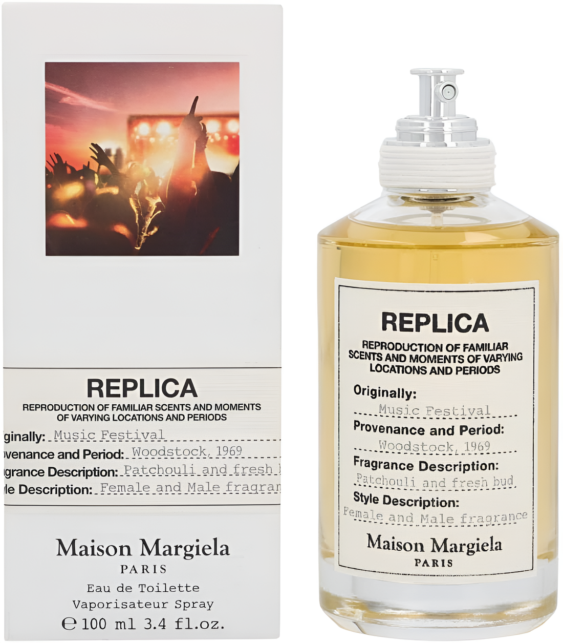 Maison Margiela Replica Music Festival Eau De Parfum 100ml For Unisex
