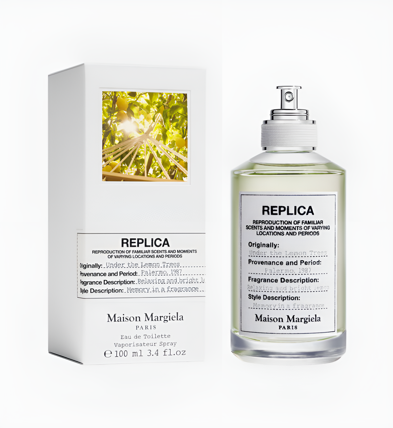 Maison Margiela Replica Under the Lemon Trees Eau De Toilette 100ml for Unisex