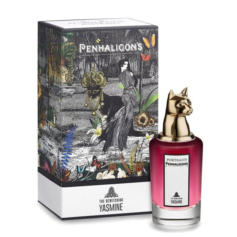 Penhaligon's perfume bottle and packaging on a white background