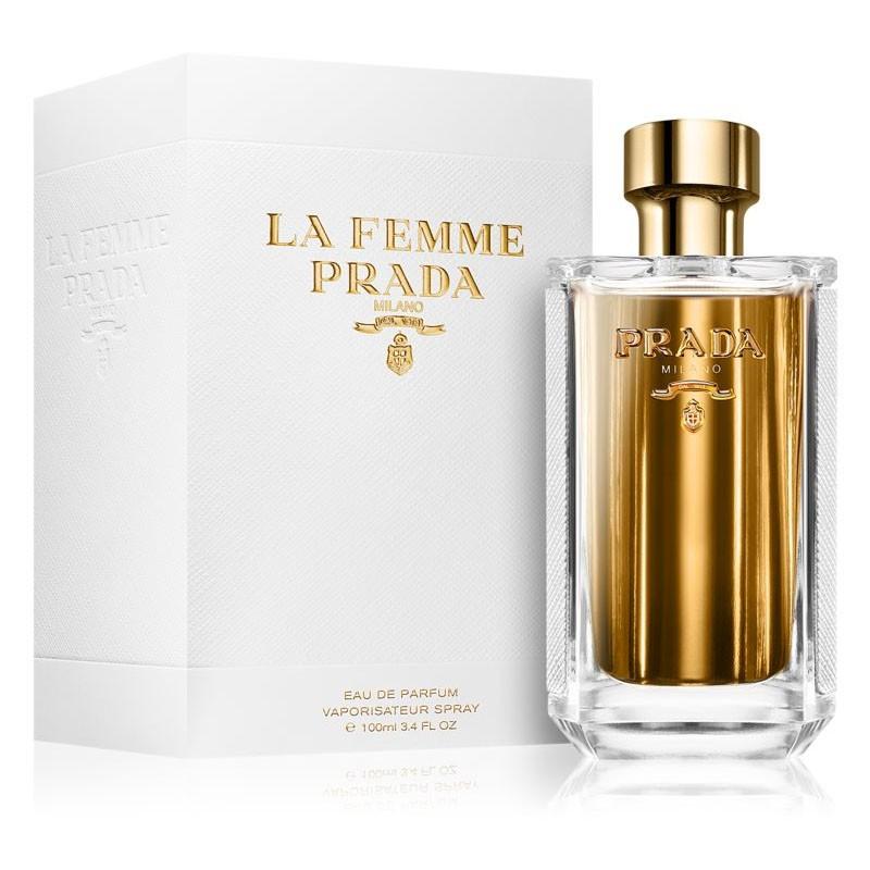 Prada La Femme Eau De Parfum 100ml for Women – Warm White Floral & Sensual Scent