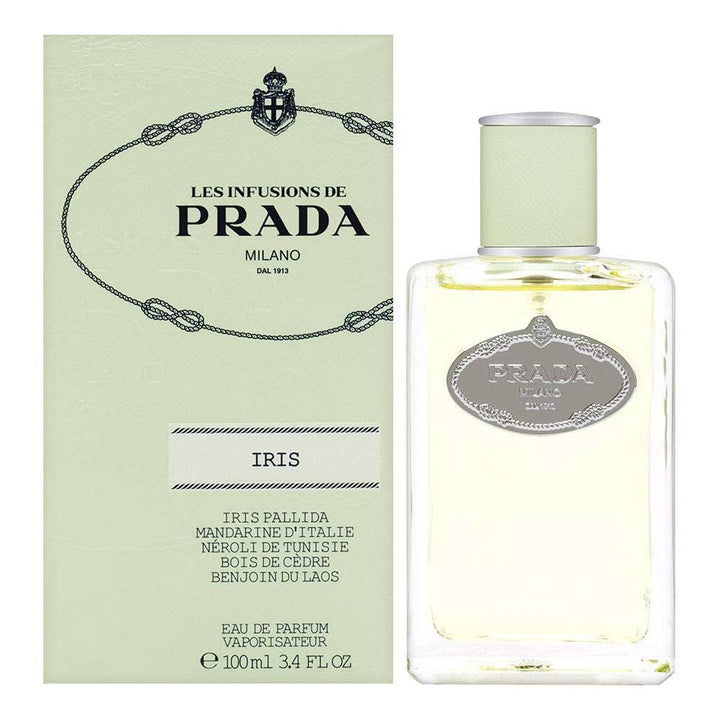 Prada Milano Les Infusions De Iris Eau De Parfum 100ml for Women – Elegant Iris Floral Scent