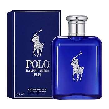 Ralph Lauren Polo Blue Eau De Parfum 125ml for Men – Fresh Aquatic & Woody Masculine Scent