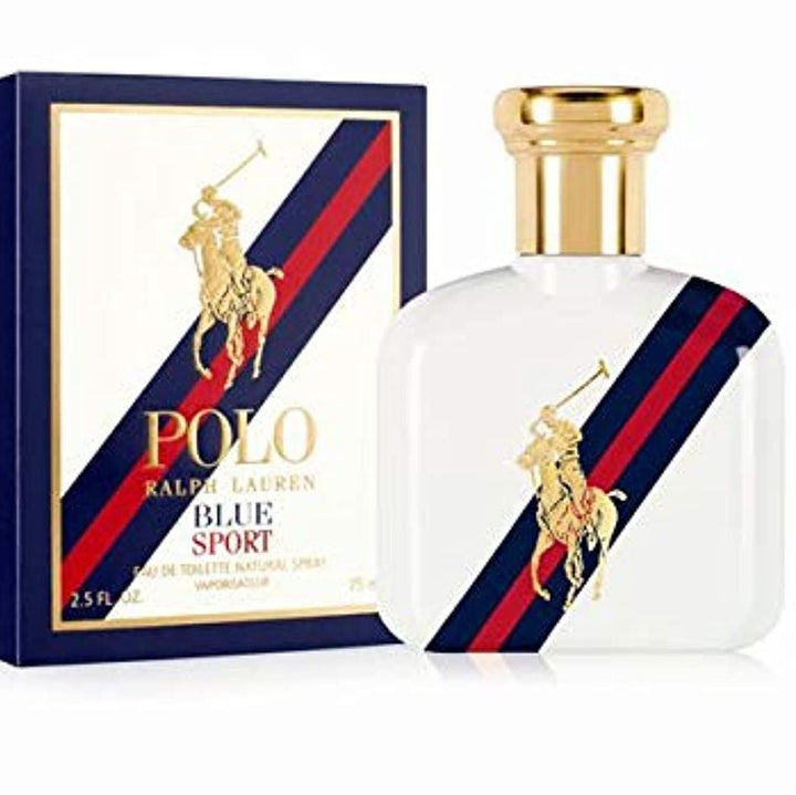 Ralph Lauren Polo Blue Sport Eau De Toilette 125ml for Men – Energetic Citrus & Marine Scent