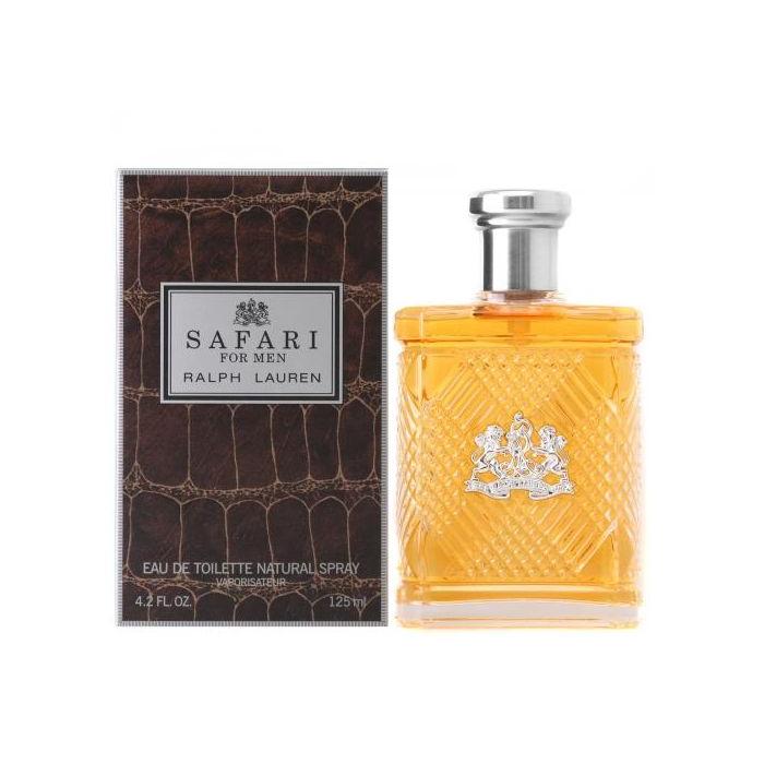 Ralph Lauren Safari Eau De Toilette 125ml for Men – Classic Aromatic Woody Leather Scent