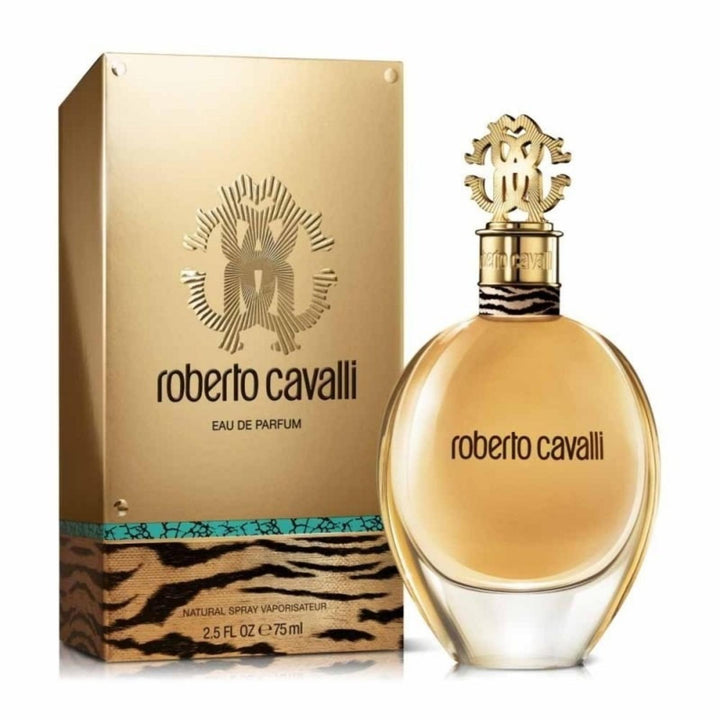 Roberto Cavalli Eau De Parfum 75ml for Women – Bold Amber Floral Scent