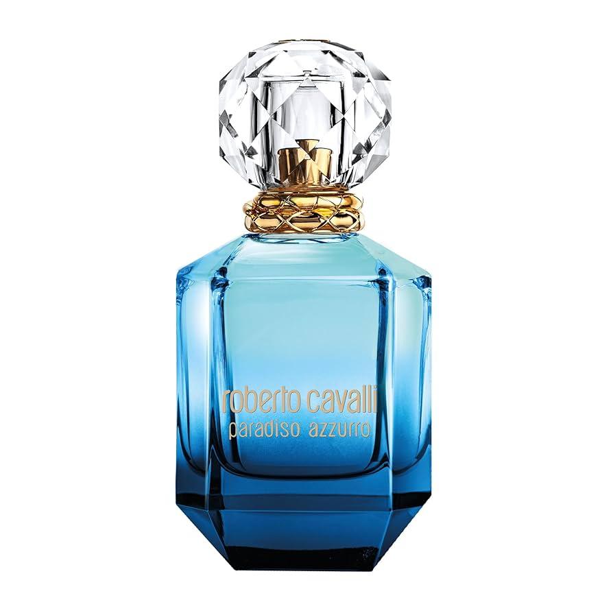 Roberto Cavalli Paradiso Azzurro Eau De Parfum 75ml for Women – Fresh Floral Aquatic Scent