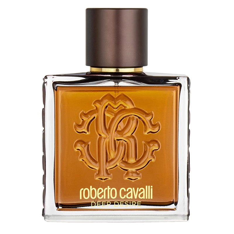 Roberto Cavalli Uomo Deep Desire Eau De Toilette 100ml for Men – Intense Woody Aromatic Scent