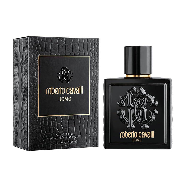 Roberto Cavalli Uomo Eau De Toilette 100ml for Men – Elegant Oriental Aromatic Scent