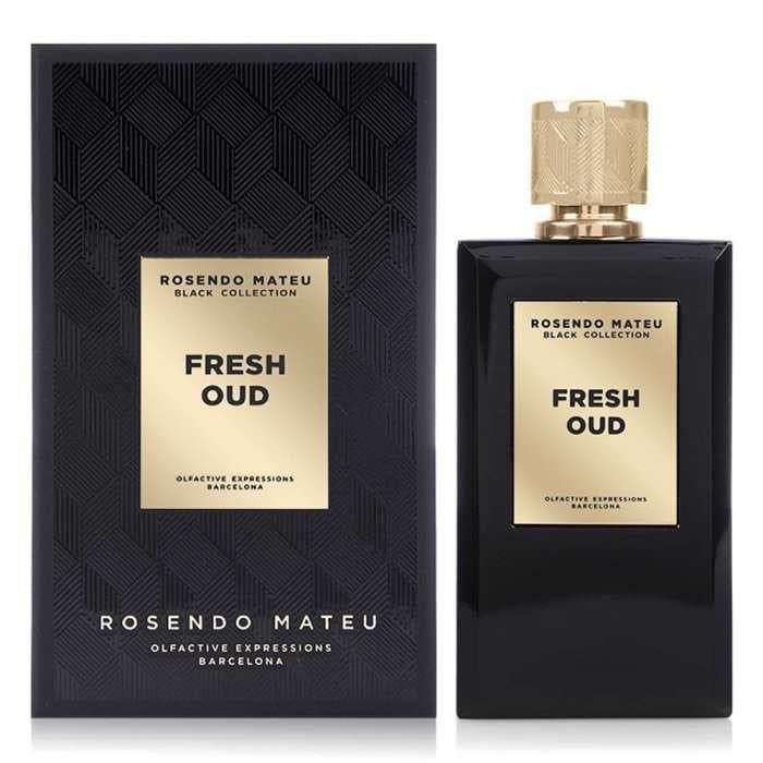 Rosendo Mateu Fresh Oud Eau De Parfum 100ml for Unisex – Bright Citrus Oud Fusion