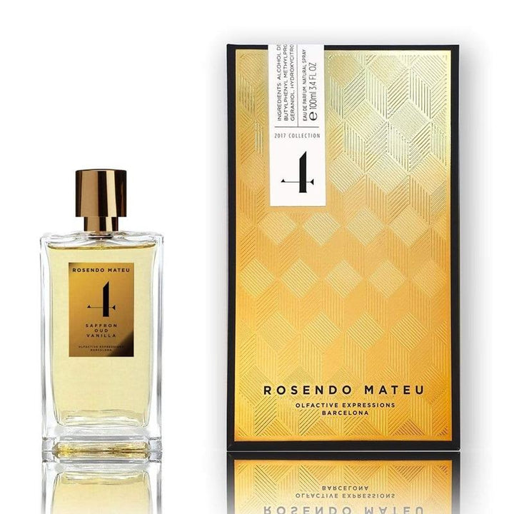 Rosendo Mateu No.4 Eau De Parfum 100ml for Unisex – Floral Oud Amber Fusion
