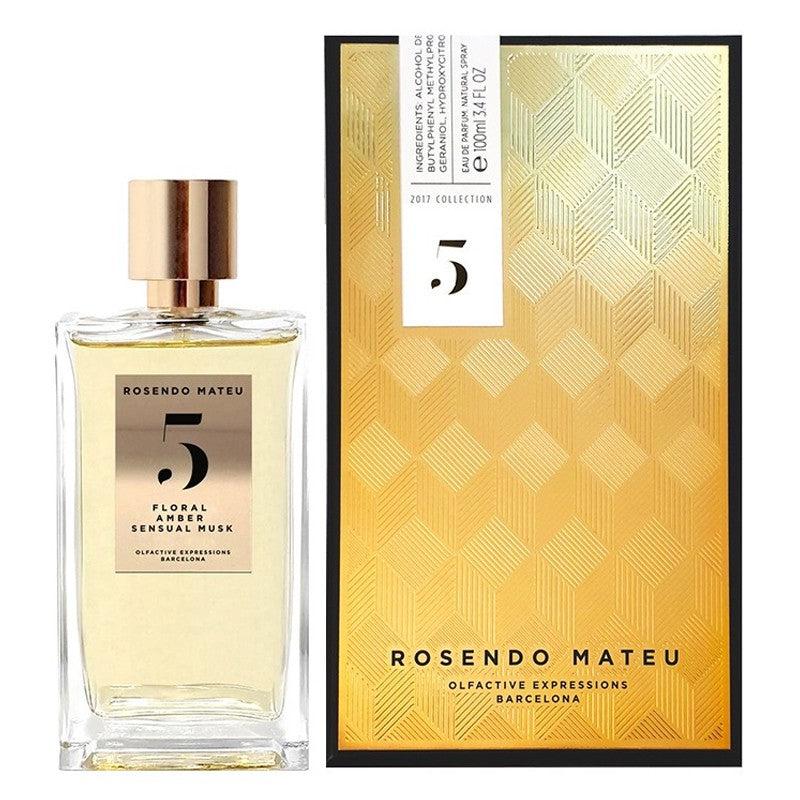 Rosendo Mateu No.5 Eau De Parfum 100ml for Unisex – Floral Amber Sensual Scent