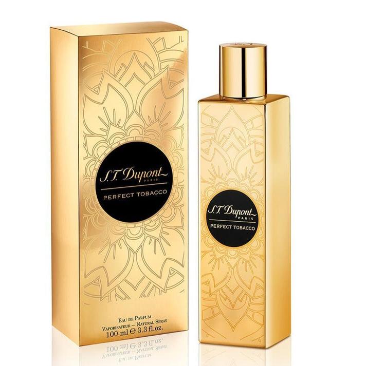 S.T. Dupont Perfect Tobacco Eau De Parfum 100ml for Unisex – Rich Tobacco Woody Scent