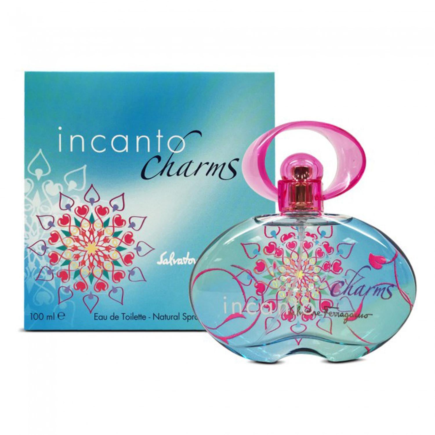 Salvatore Ferragamo Incanto Charms EDT 100ml for Women – Joyful Floral Fruity Scent