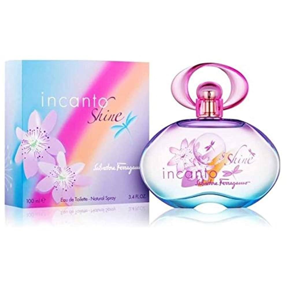 Salvatore Ferragamo Incanto Shine EDT 100ml for Women – Radiant Fruity Floral Scent