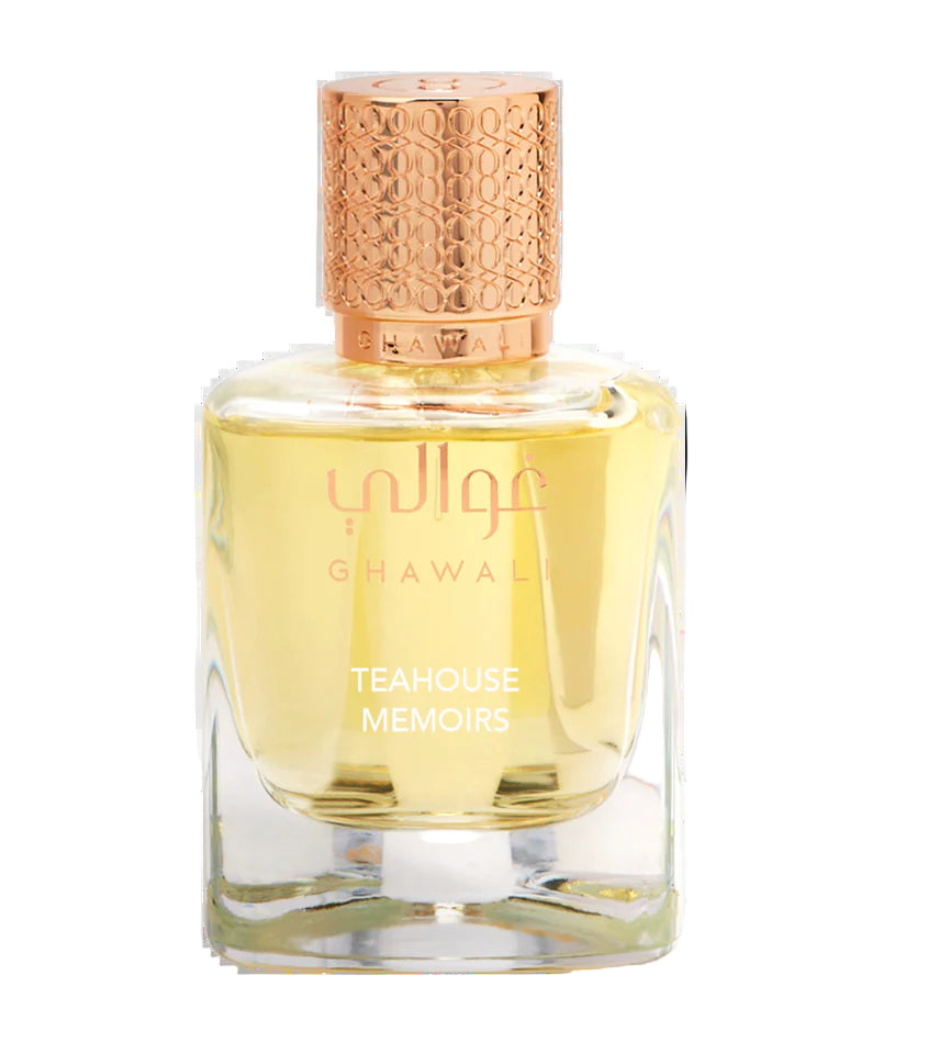 Ghawali Teahouse Memoirs Parfum 75ml – Elegant Tea-Inspired Oriental Perfume