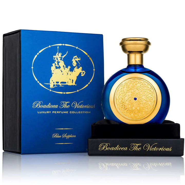 Boadicea The Victorious Blue Sapphire Eau de Parfum 100ml – Luxurious Oriental Woody Fragrance