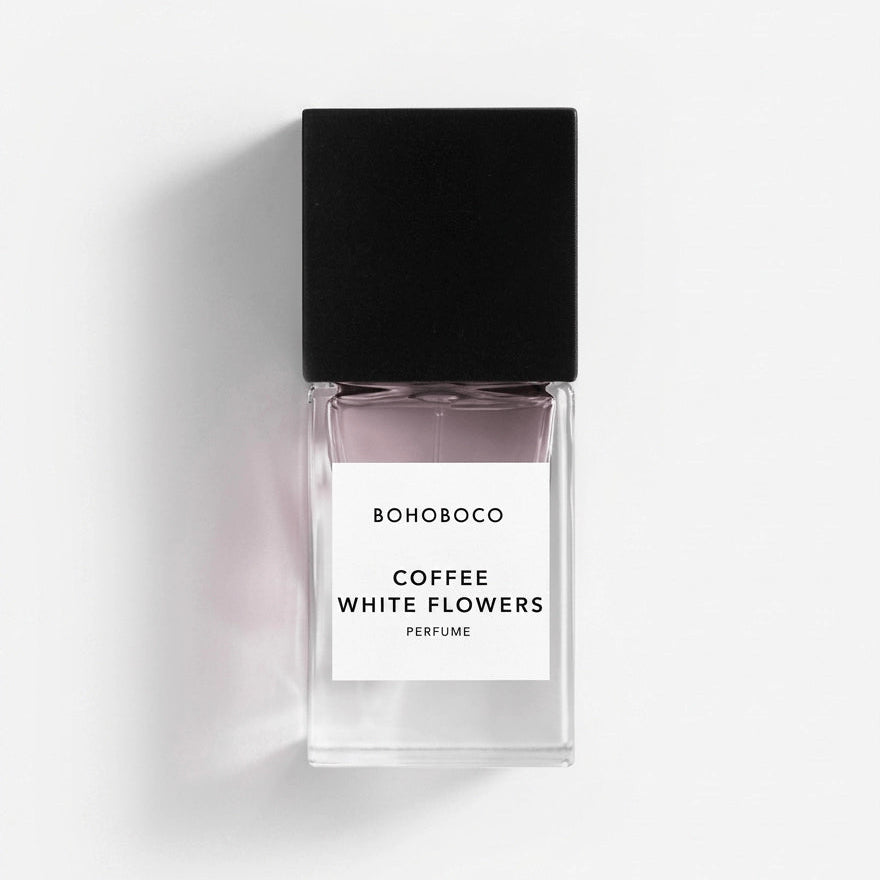 Bohoboco Coffee White Flowers Extrait de Parfum 50ml - Perfume box with bottle -1.