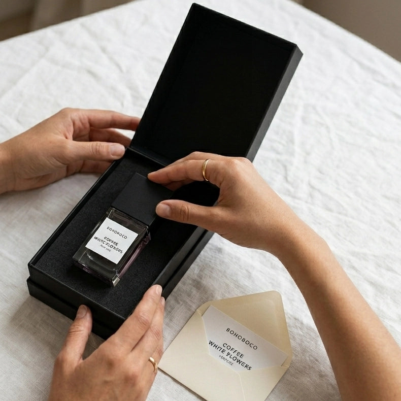 Bohoboco Coffee White Flowers Extrait de Parfum 50ml - Perfume box with bottle - 3.