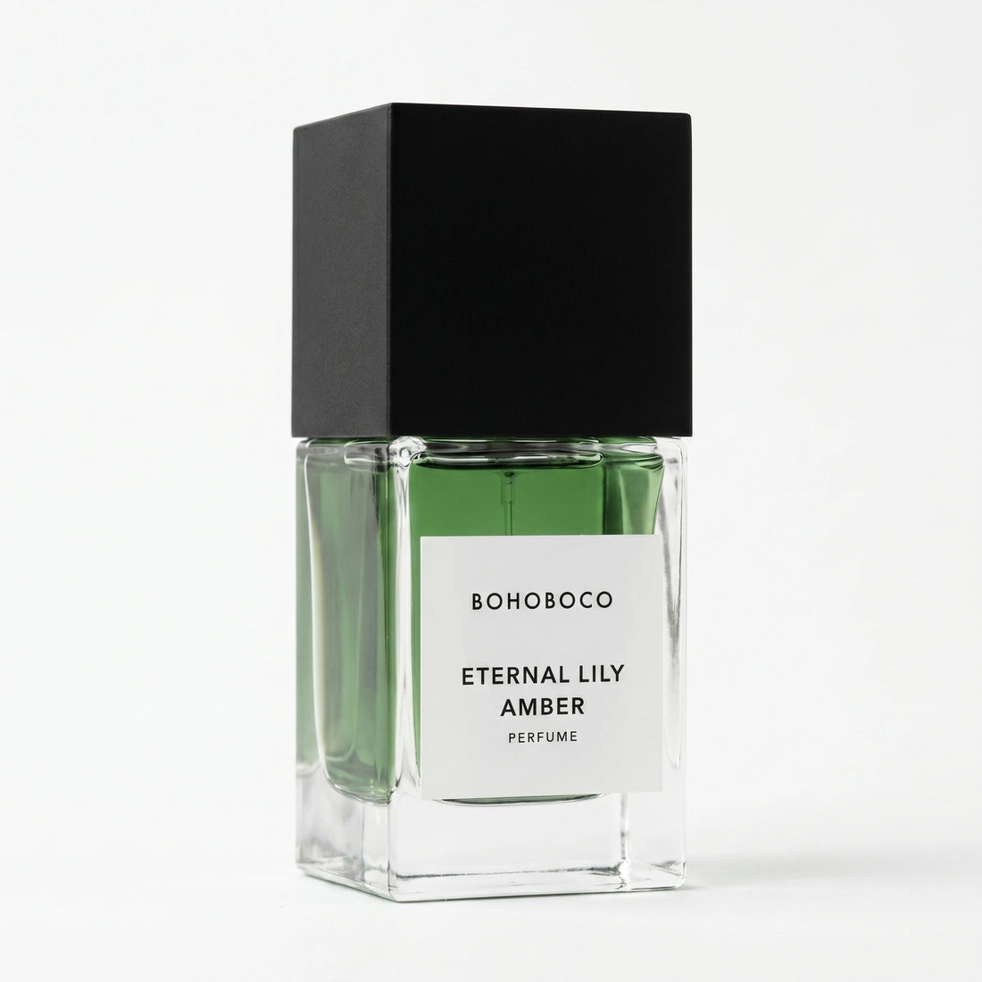 Bohoboco Eternal Lily Amber Extrait de Parfum 50ml - Perfume box with bottle.