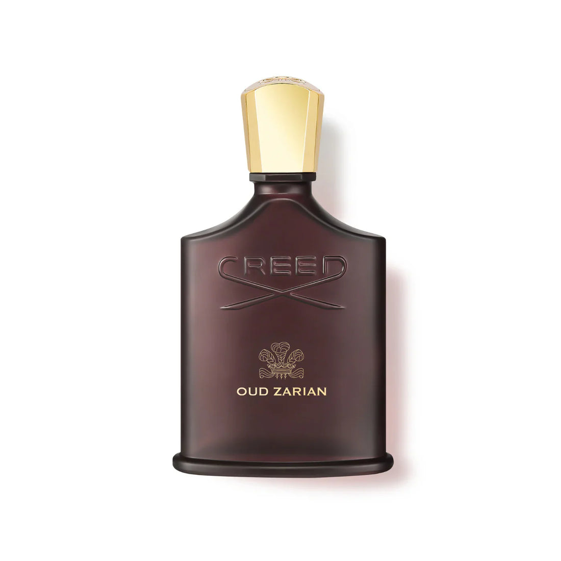 Creed Oud Zarian perfume bottle on a white background