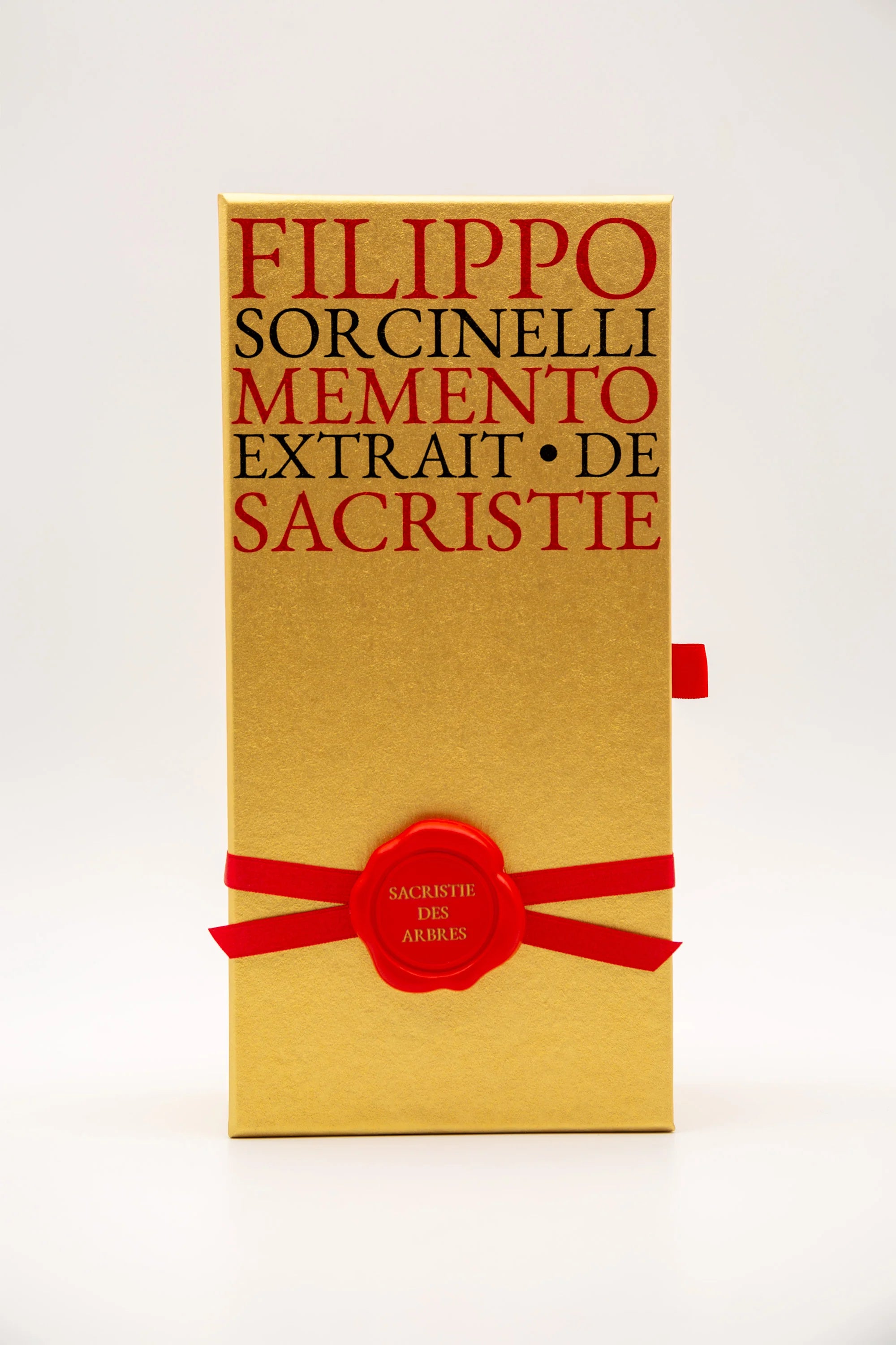 Filippo Sorcinelli Memento Sacristie des Arbres Extrait de Parfum 100ml