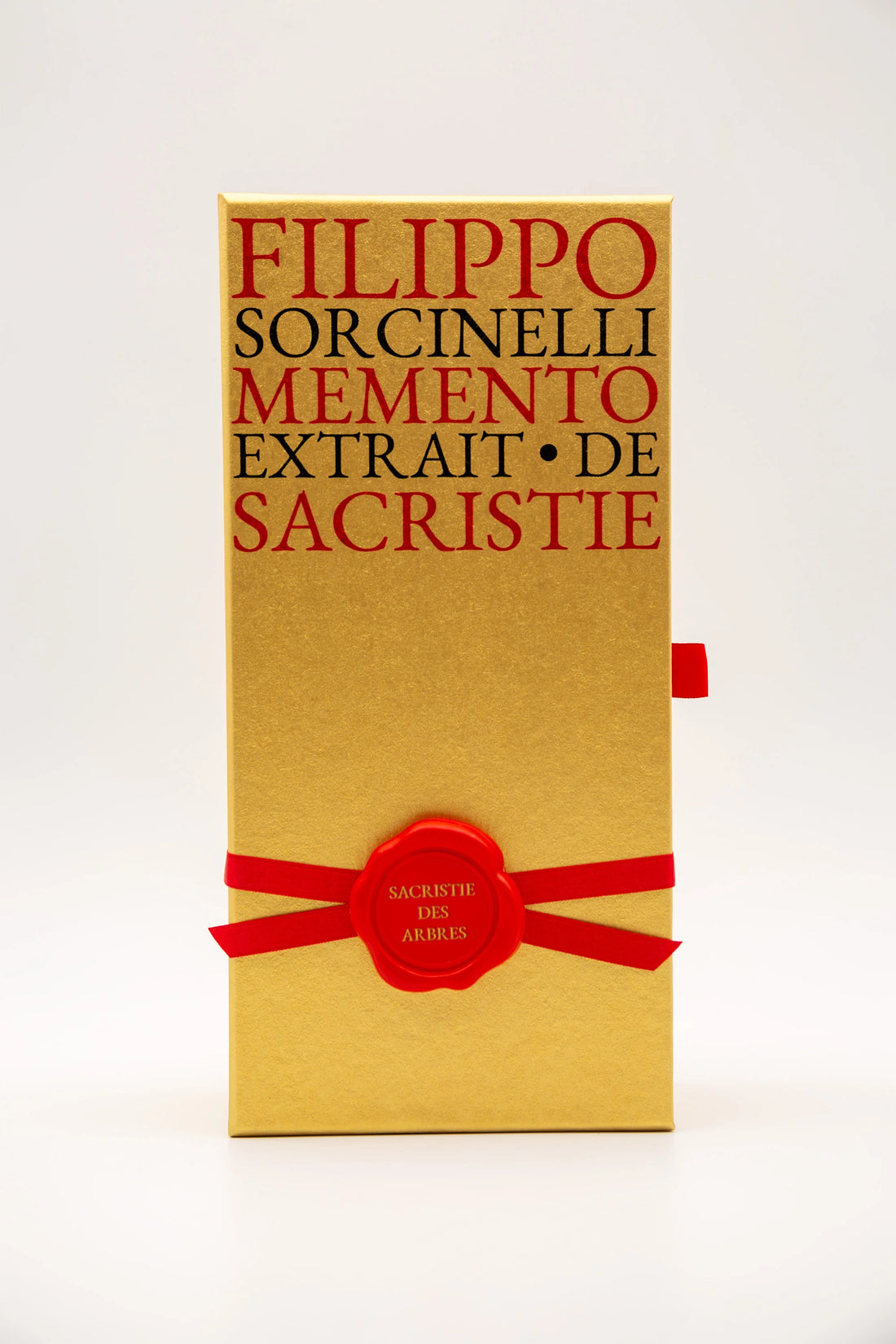 Filippo Sorcinelli Memento Sacristie des Arbres Extrait de Parfum 100ml