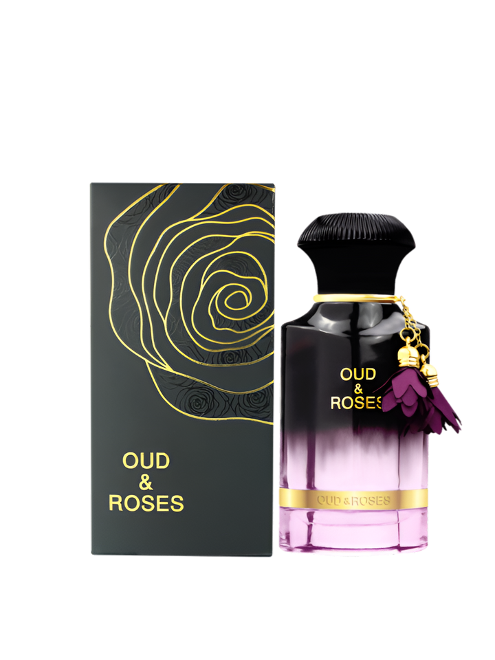 Ahmed Al Maghribi Oud & Roses Eau De Parfum 60ml for Unisex